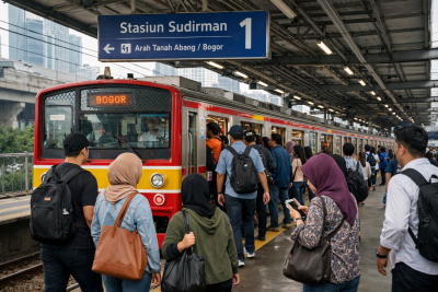 Harga Iklan di Commuter Line