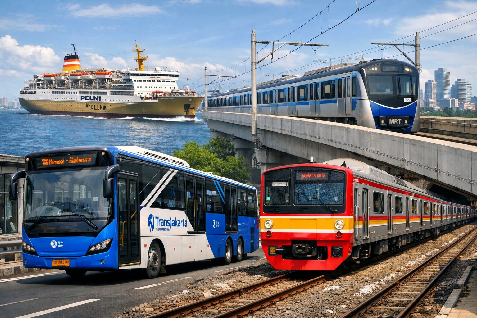iklan di transportasi umum