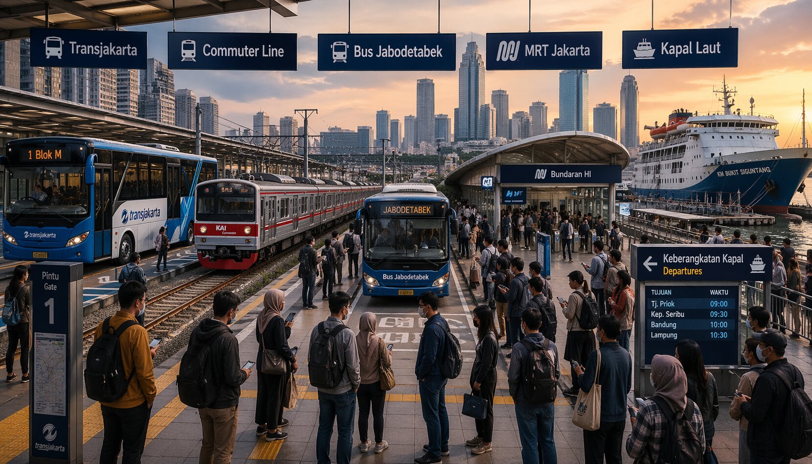 panduan branding di transportasi umum