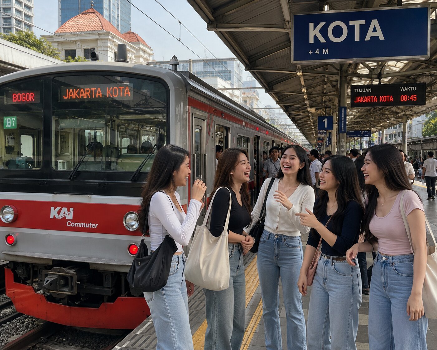 Cara Branding di KRL