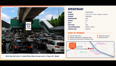 LED Lebak Bulus Station - Set 1 (Stand Alone), Jakarta Selatan