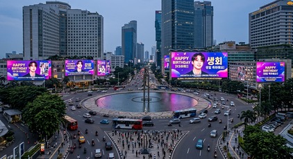 Sewa Videotron untuk KPop Fan Project Harga dan Cara Booking